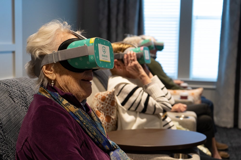 The Virtual Reality Game Gathering Data for Dementia Researchers