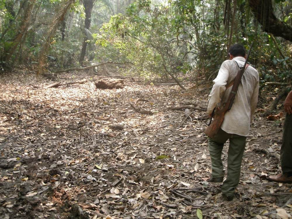 Tsimane hunters