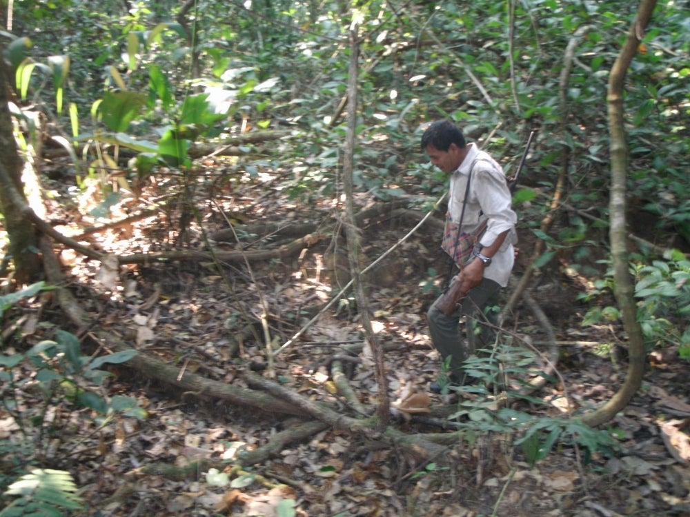 Tsimane hunters