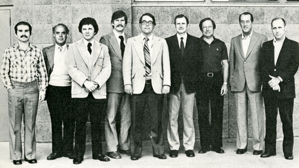 Professor Gene Lucas in 1980