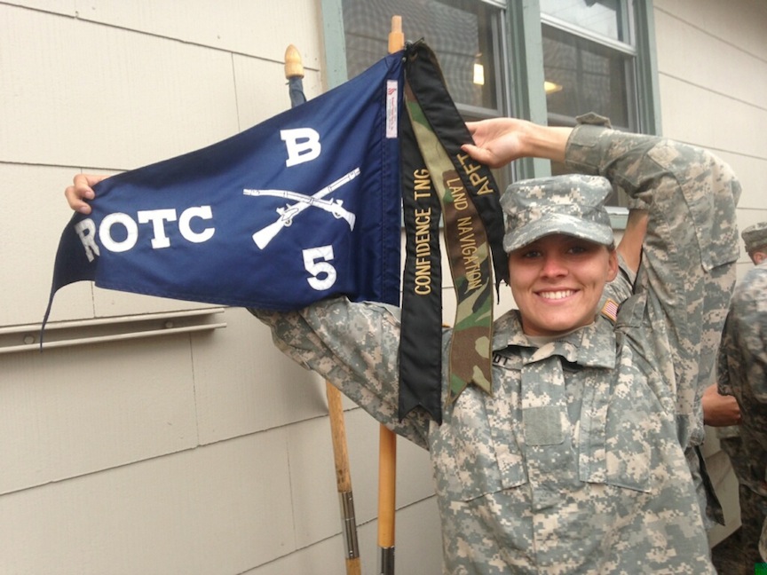 Alexandria Schmidt UCSB ROTC cadet