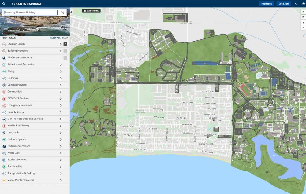 UCSB map