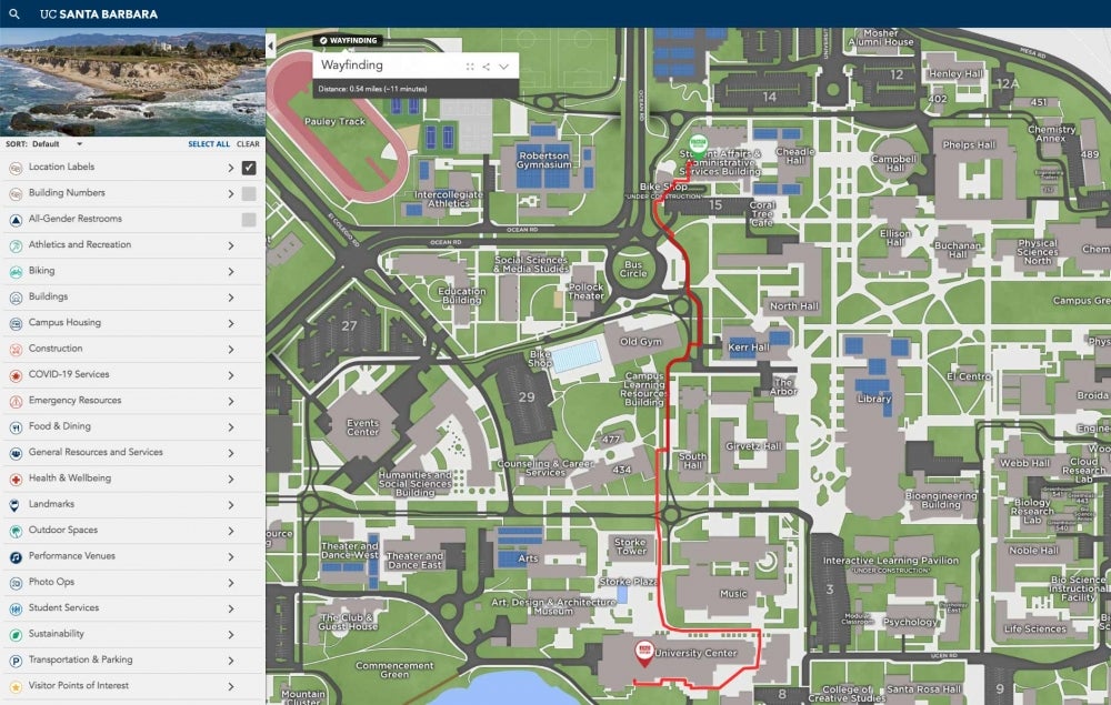 Our Campus Map The Current