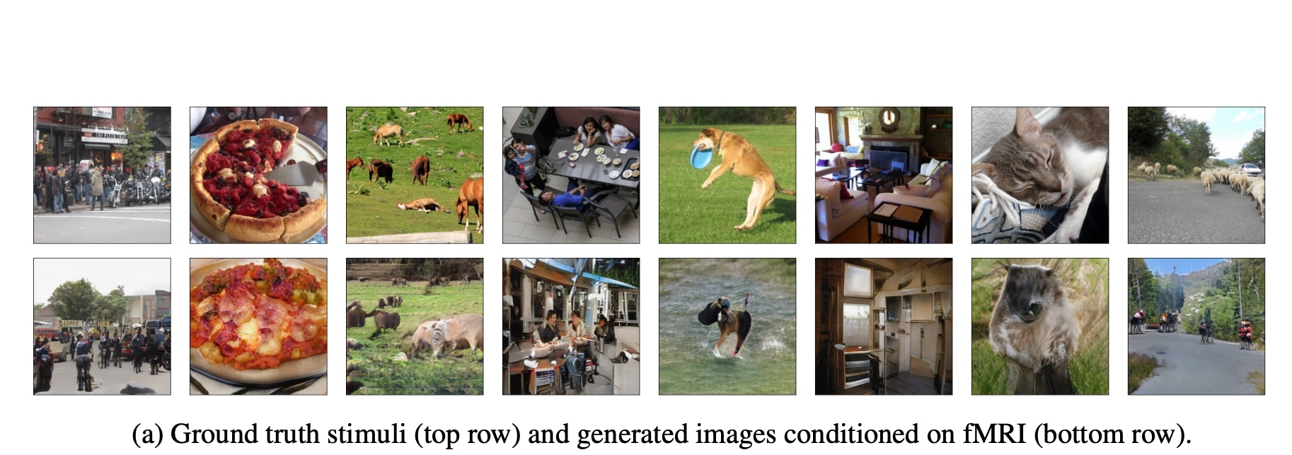complex "ground truth" images and the resulting AI reconstructions