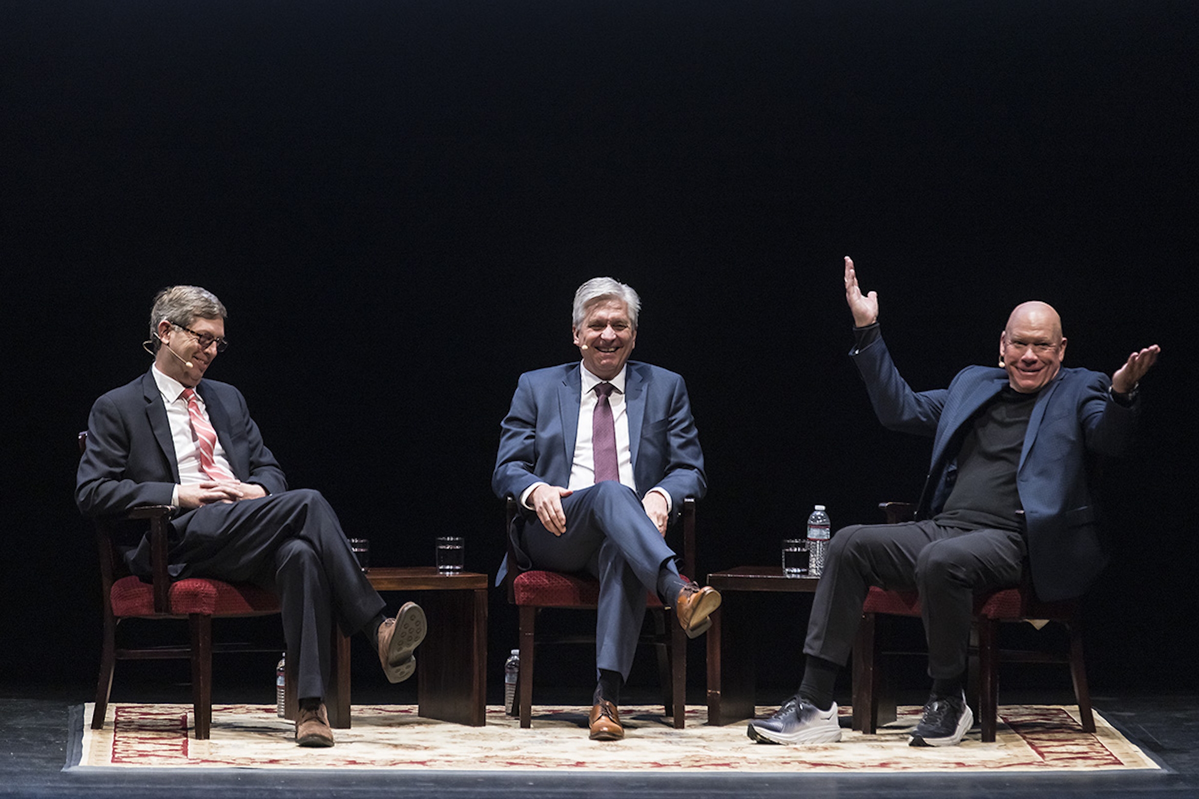 Ted Egan, Christopher Waller, and Peter Rupert 