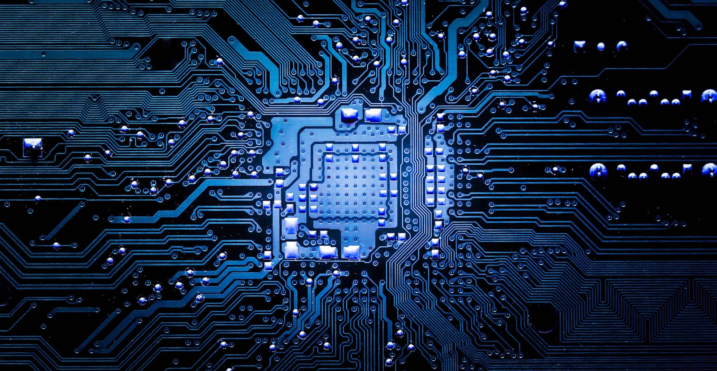 Close-up of a circuit board