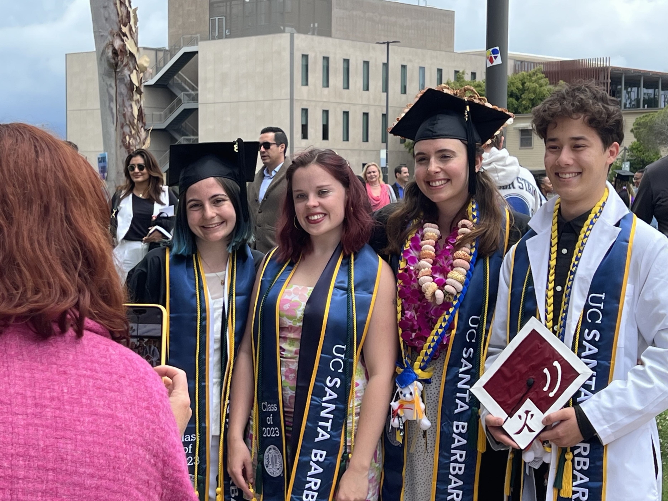 students at College of Creative Studies graduation