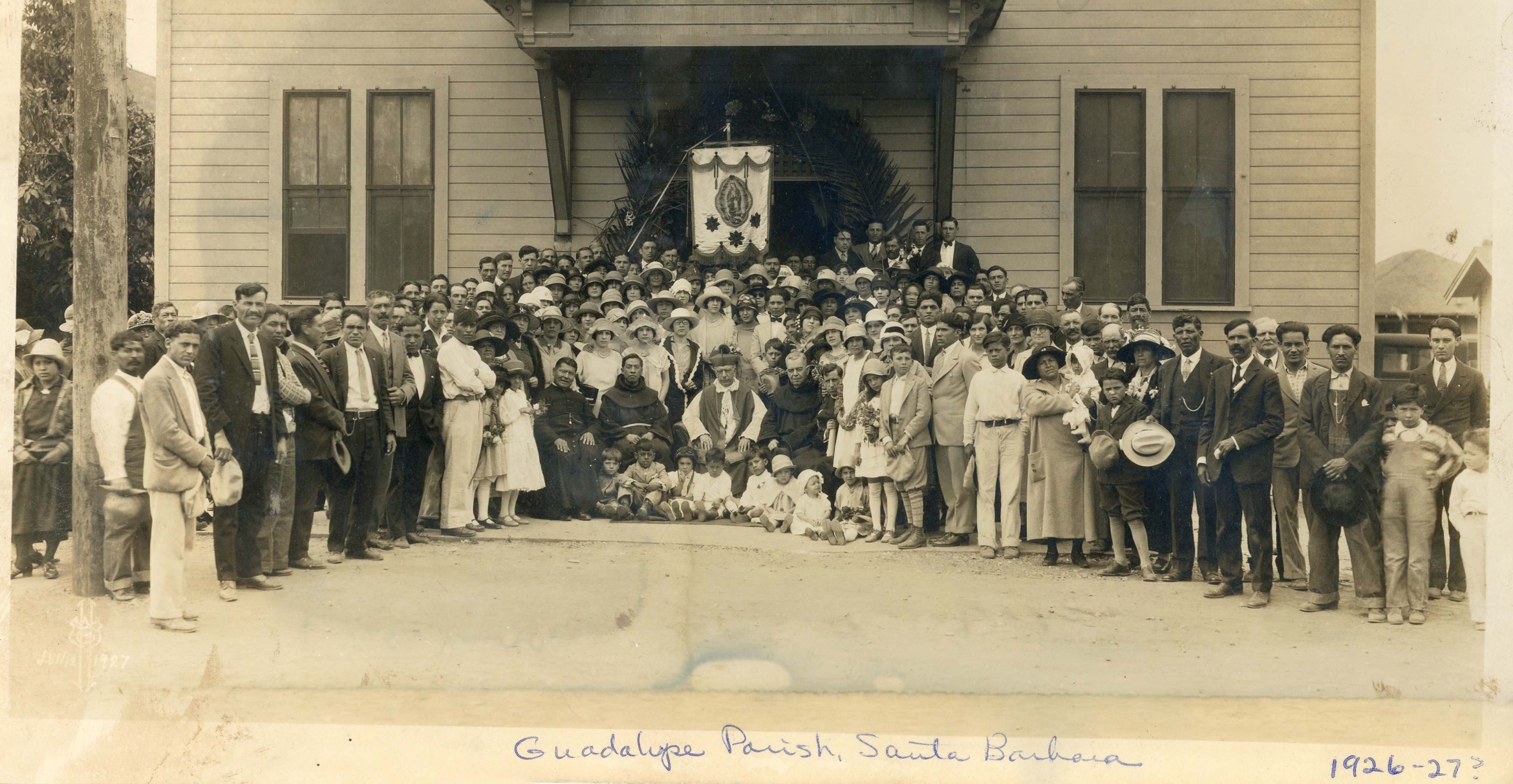 Our Lady of Guadalupe Parish in Santa Barbara, circa 1926