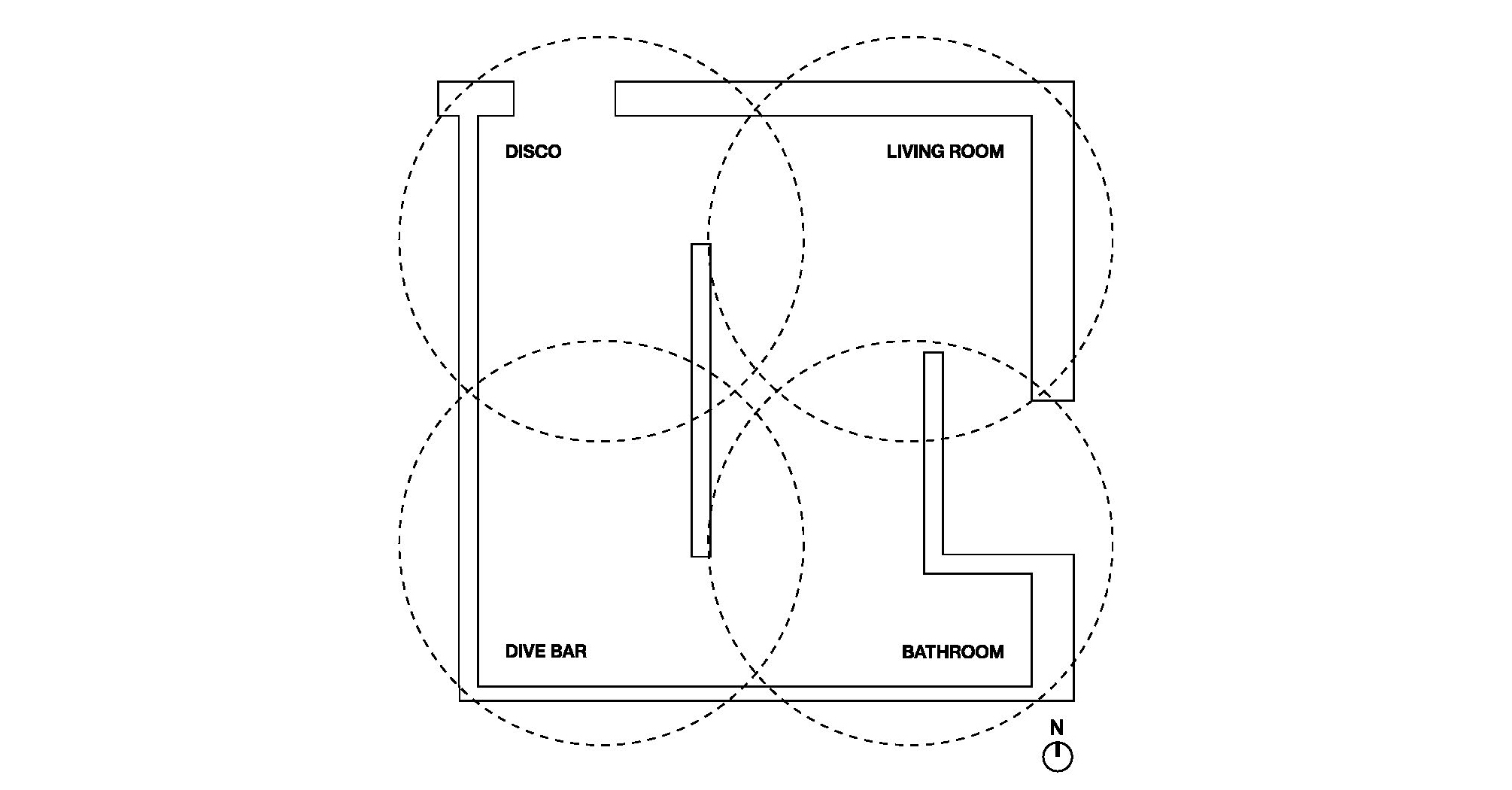 map of exhibition room design