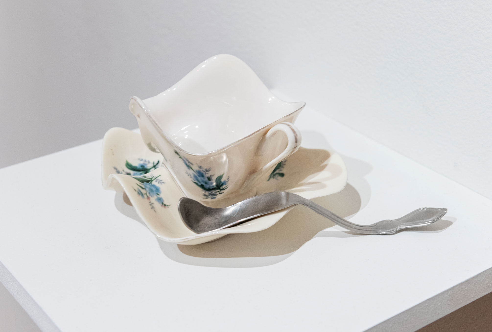 warped teacup by Robert Lazarrini