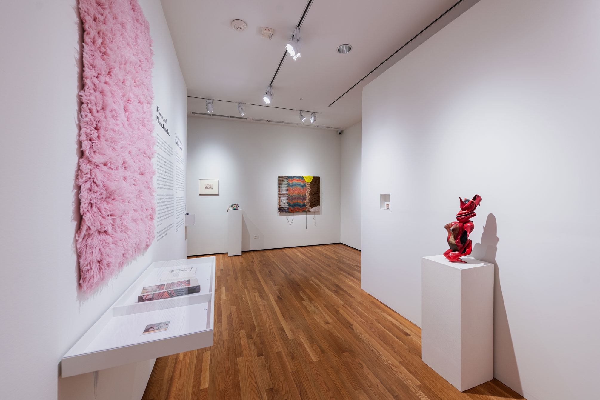 installation view at museum