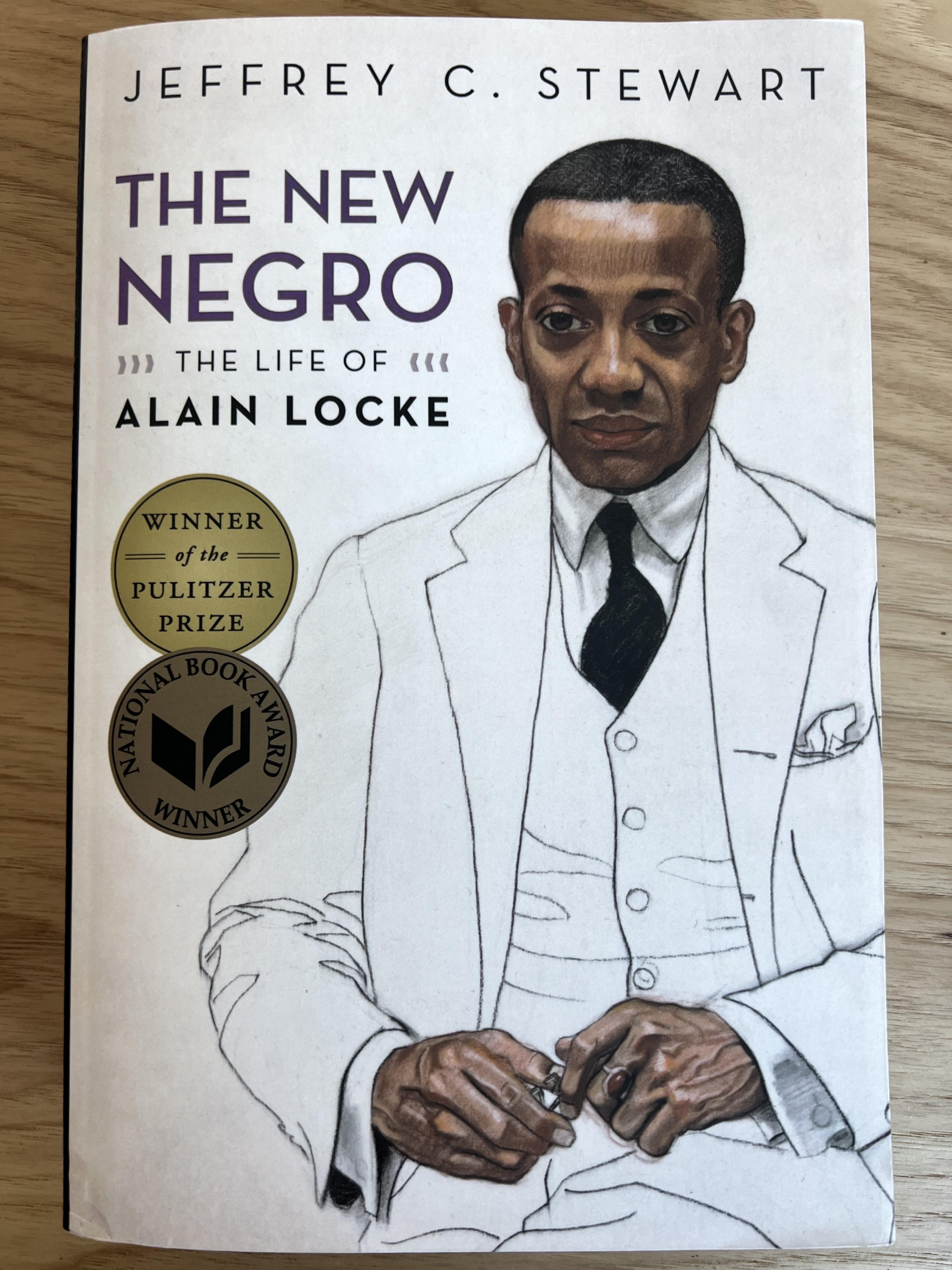 cover art for Jeffrey Stewart's biography of Alain Locke