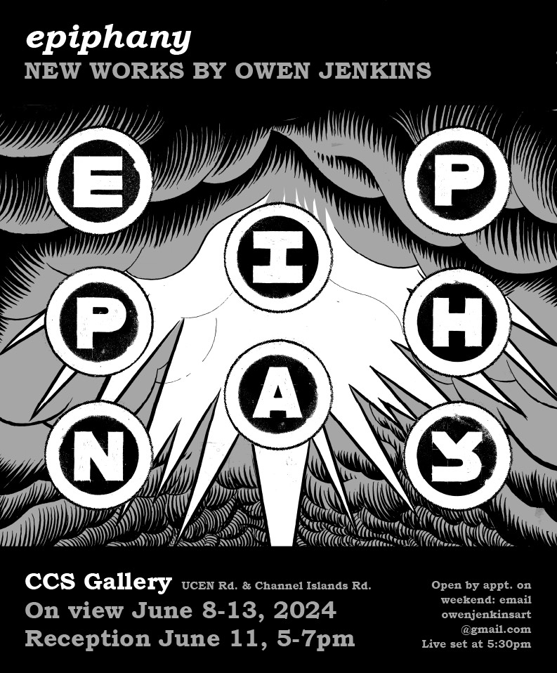 epiphany art show poster