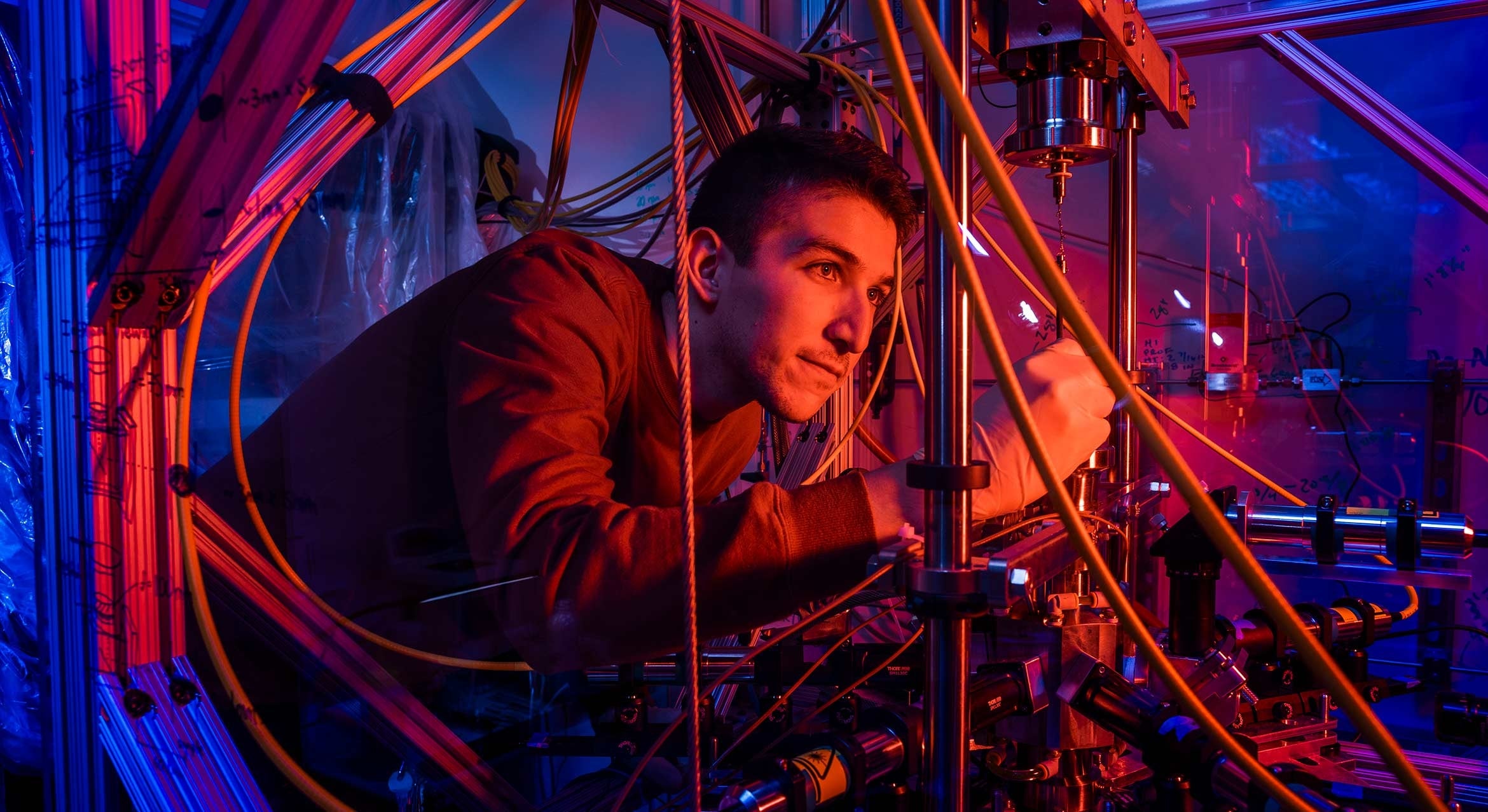 scientist at work