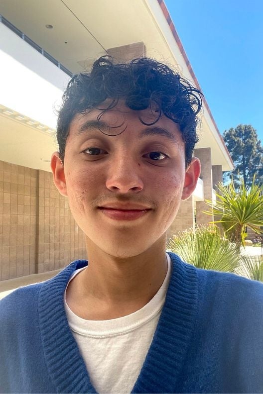 color photograph of a student