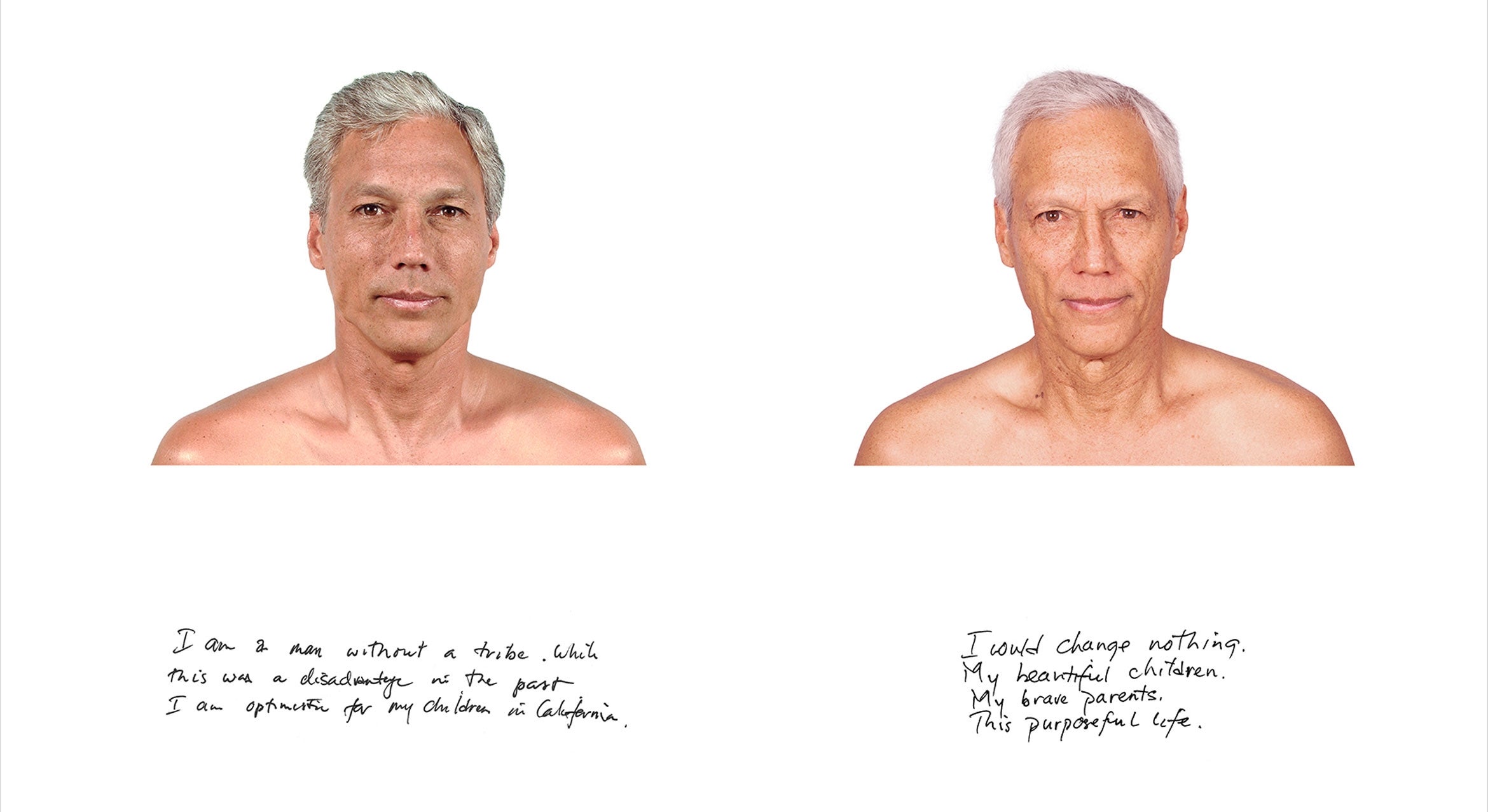 same man old and older