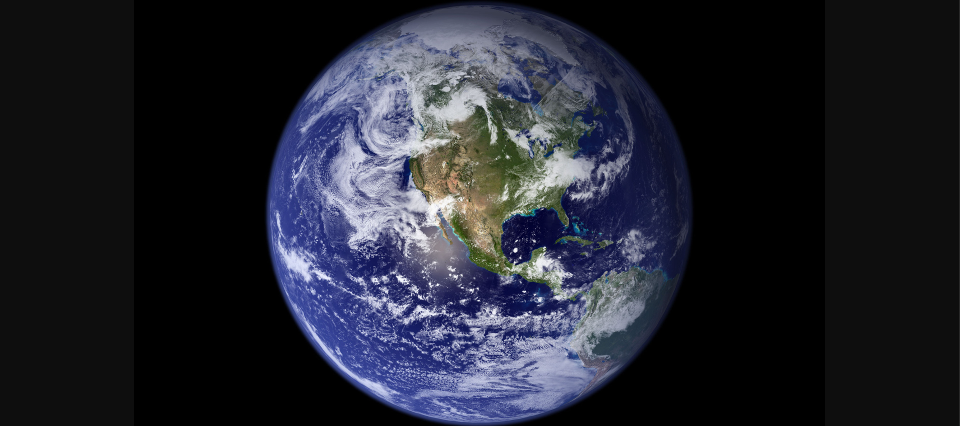 the "Blue Marble" Earth photo from space