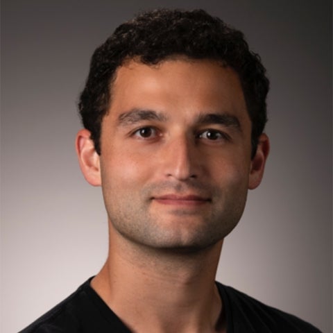 Daniel Lokshtanov wears a black shirt